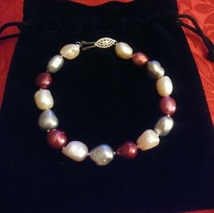 Kay Jewelers Pearl Bracelet & Earrings